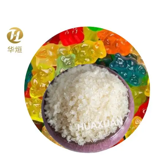Sale Food grade beef gelatin High quality Bloom 200 230 250 260 270 300 Halal edible bovine gelatin powder for gummy