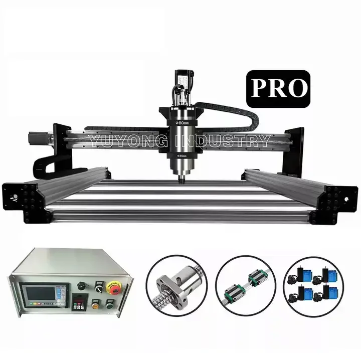 working area 1220x1220mm QueenAnt pro V2 cnc router manufacturer mini cnc engraving machine for furniture making