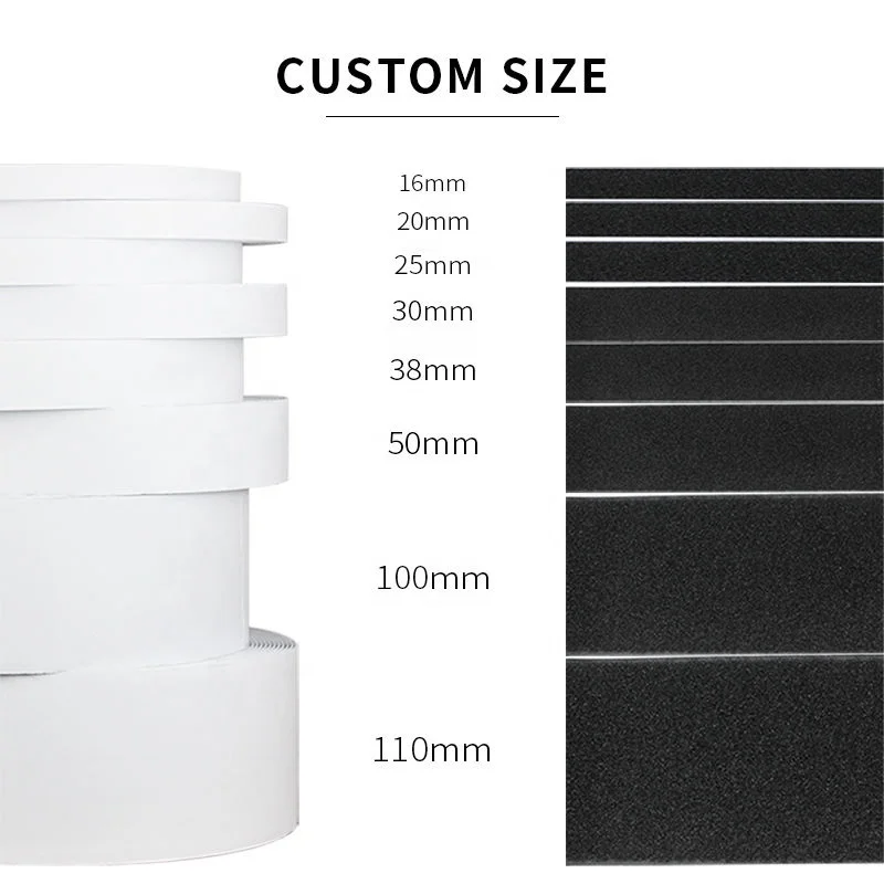 Custom Printed Nylon Soft Fabric Carton Tape Roll Self Adhesive Fastener Hook and Loop Tape