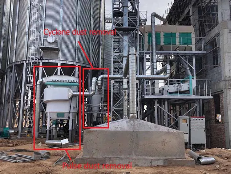 100 Ton Grain Wheat Storage Corrugated Steel Grain Silo Price