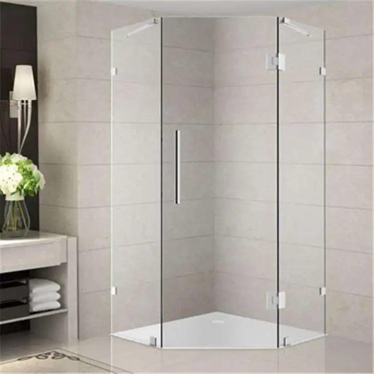 
Tempered Glass Panel Material and ABS Tray Material shower cabin 