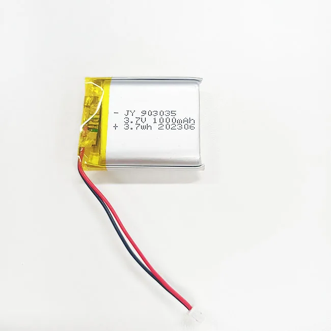 Lithium ion polymer battery 3.7v 300mAh MP3 player battery Rechargeable for Customized Professional  power bank