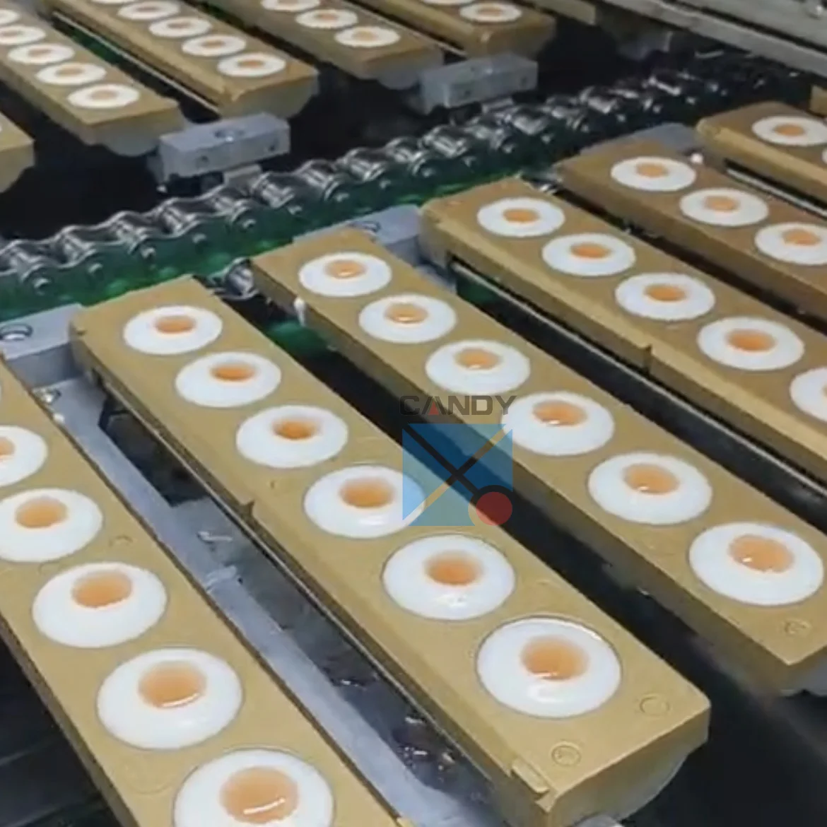 2024 new eyes candy machine advanced 2 colour center filling 3d eyeball jelly gummy candy production line