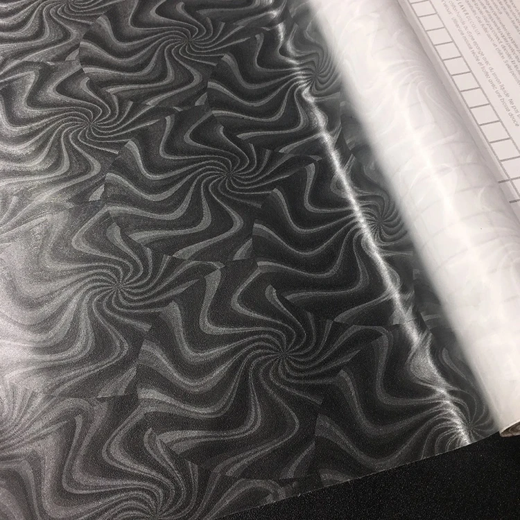 BSCI transparent pvc self adhesive cover book film