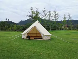 outdoor cotton waterproof canvas bell tent for sale