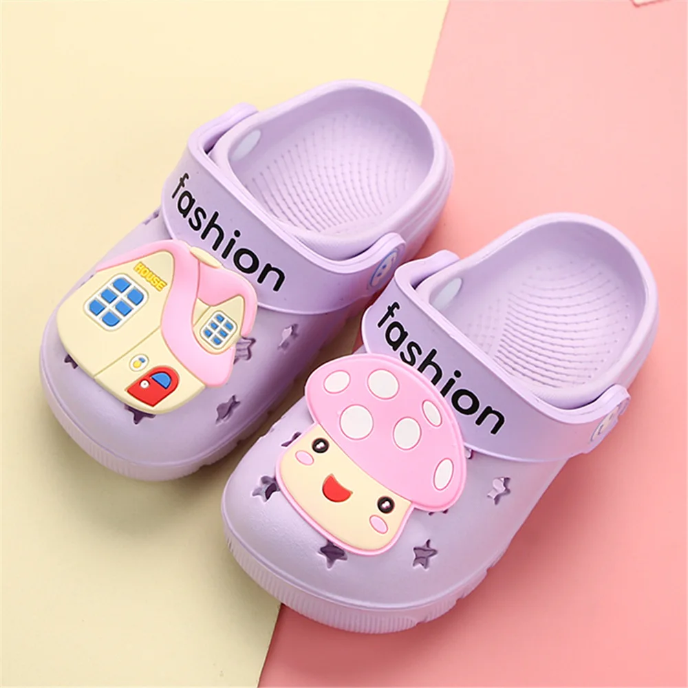 
Flat EVA Cartoon Toddler Sandals Slippers for Girls Online Baby Kids Shoes Garden Clog Shoes for Kids 