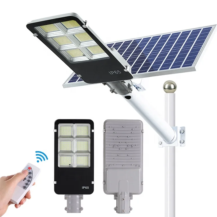 GOLDYO die cast aluminum ip65 400w public split solar street lights 200w led solar street lights head with street light pole