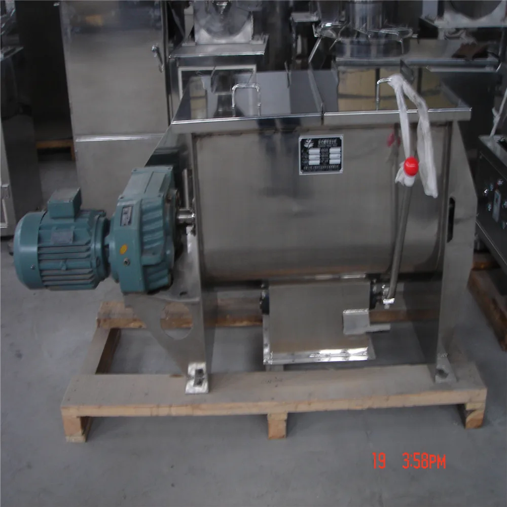 Ribbon Blender Dietary Supplement Mixer Powder Double Screw Mixing Machine