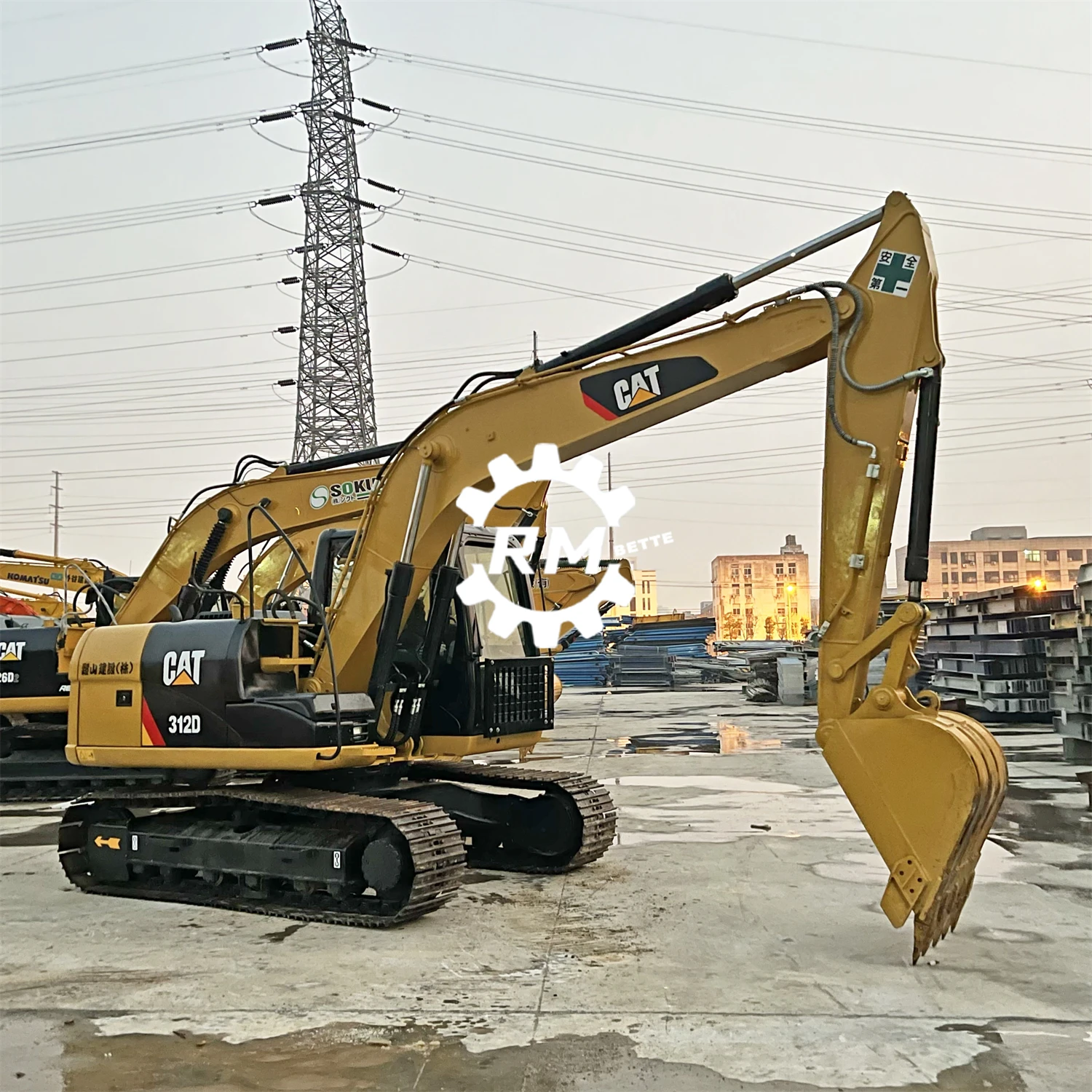 312 battery hearing aid used mini excavator cat312D cat315D secondhand small excavator cat 312D cat 315D cat 320D for sale