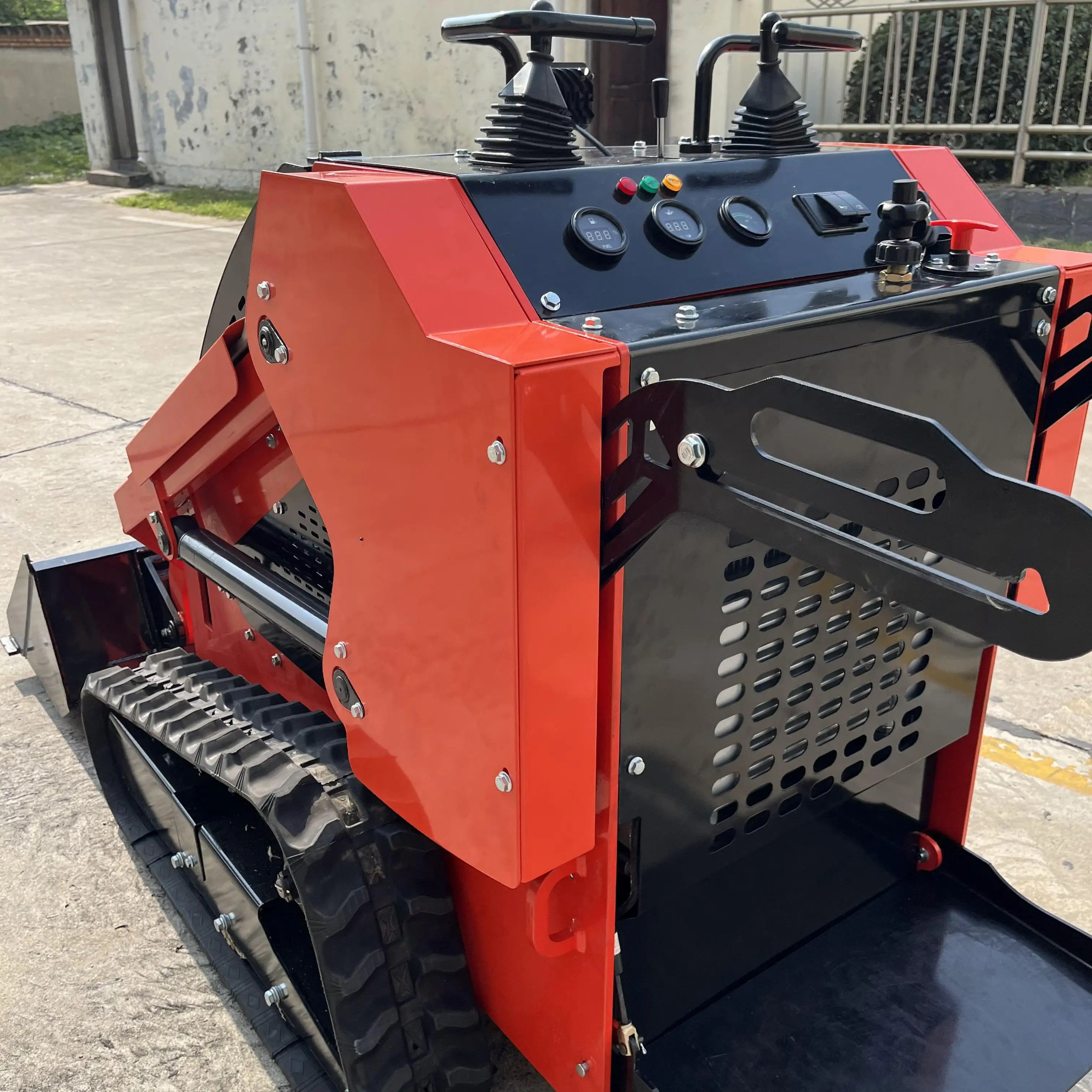 Mini Skid Steer Loader With Track,Small Skid Loader With Bucket,Mini Loader Price