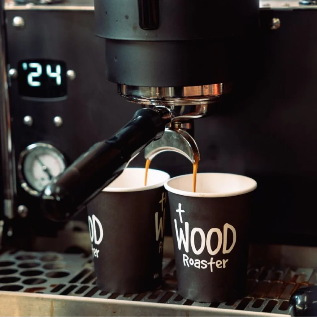 AT PACK 8Oz 12Oz 16Oz 20Oz Disposable Hot Drinks Coffee Paper Cup Disposable Coffee cup Matte Black Paper Cup With Lid