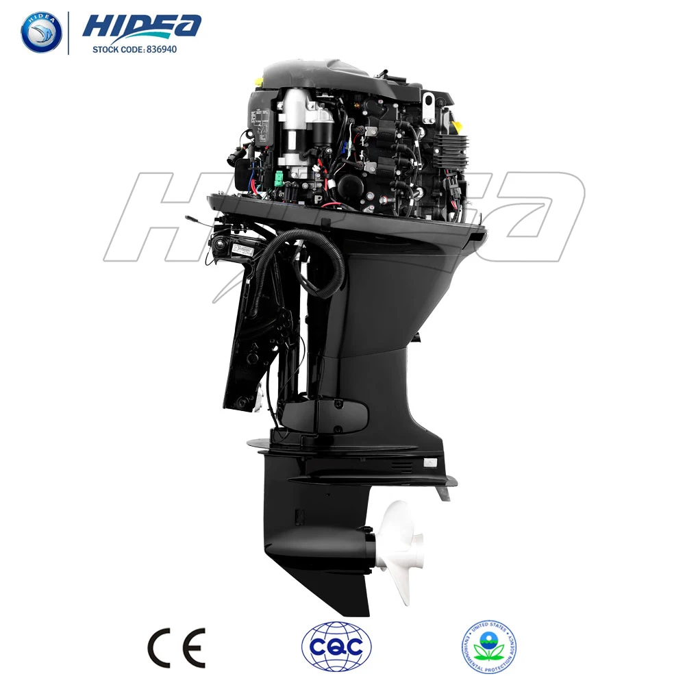 
Hidea CE Approved EFI 50hp Outboard Engine Electronic Fuel Injection for Sale F50 Black engine motor Mannul/Electric Motor 