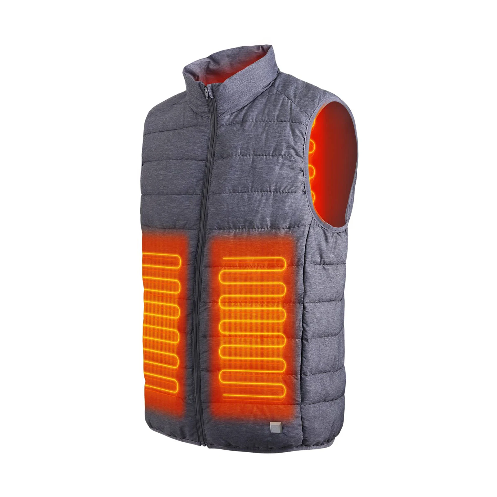 IYUNP куртка с подогревом с батареей 10000 мАч, легкий нагревательный Электрический жилет с подогревом