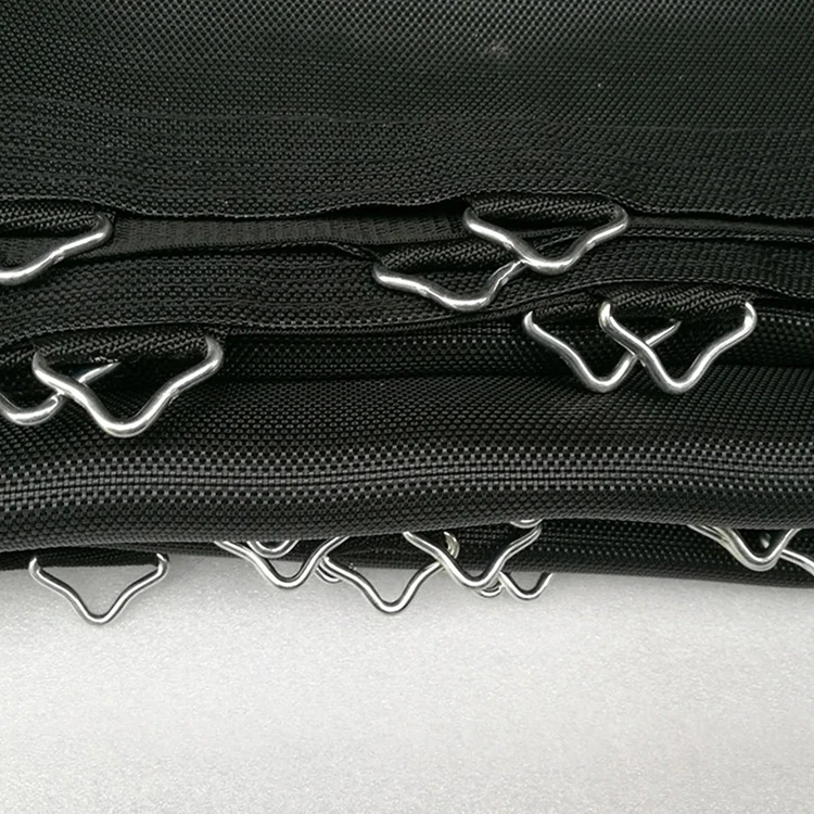 High Quality Child Trampoline Outdoor Accessories Triangle V Rings Buckle For Mini Trampoline Mat Repair