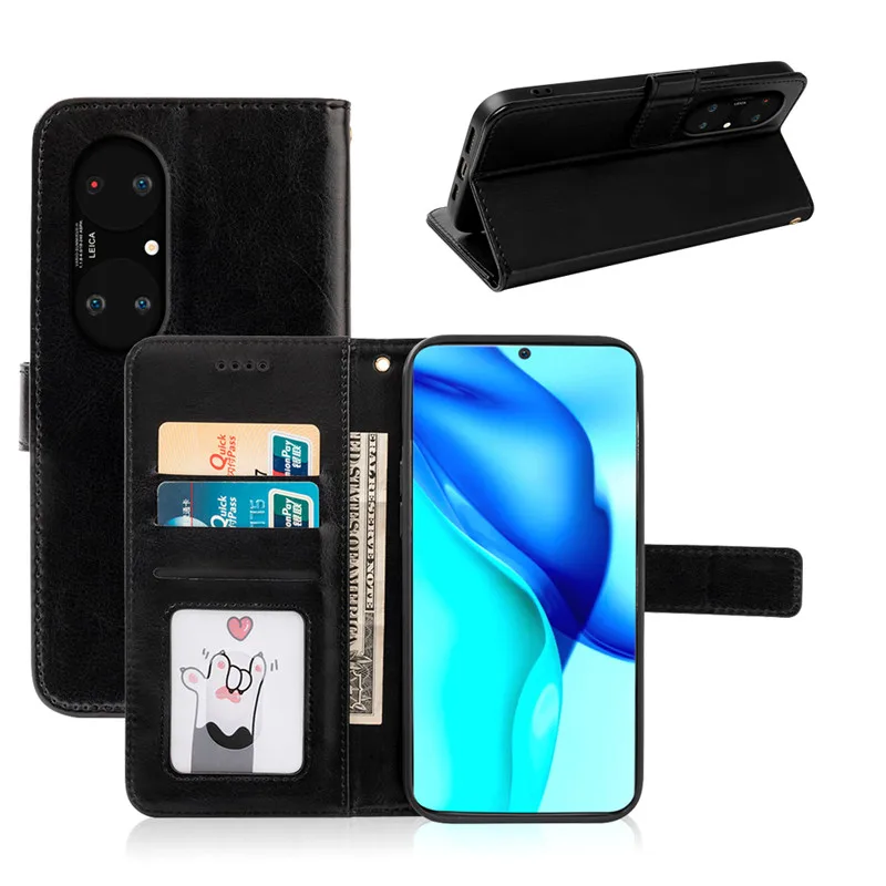 Flip Leather Cases For Huawei Nova 9 8se 8 Pro 7i 7 Se Nova 6 se Card Slots Magnetic Kickstand Phone Cover Case
