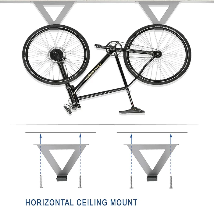 Wholesale fixed wall-mounted bicycle high quality professional design Hook type bicycle rack