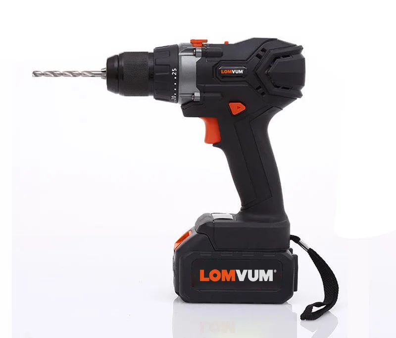 
24V cordless impact drill with powerful battery 3.0Ah 