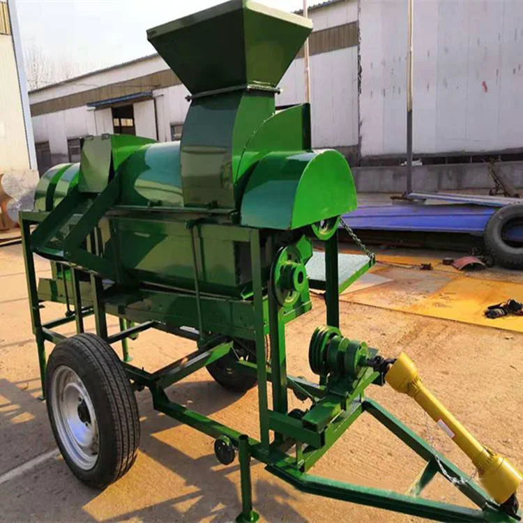 Factory Price Multifunctional Wheat Grain Soybean Threshing Machine Thresher Large Maize Sheller Corn Thresher Machine