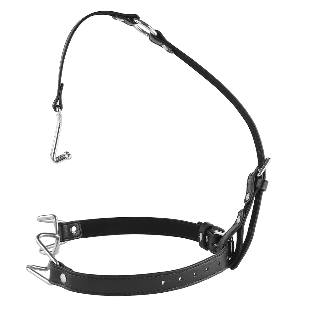 Bondage Gear Stainless Steel Nose Hook and Mouth Clamps BDSM Sm Sex Toys for Adults for Women and Men Juguetes Sexuales