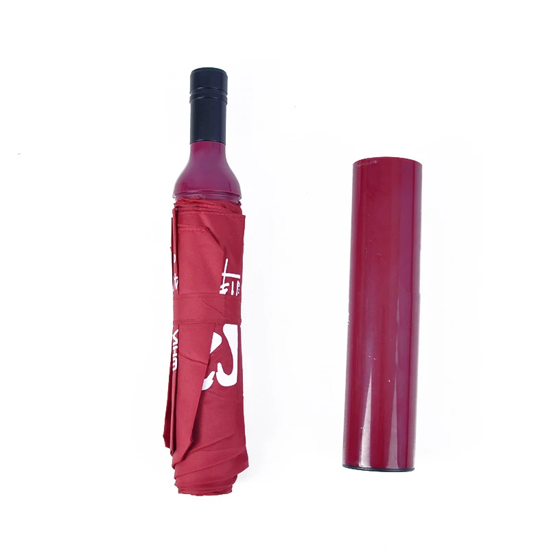 China factory bottle umbrella accept customization Logo color special design umbrella gift