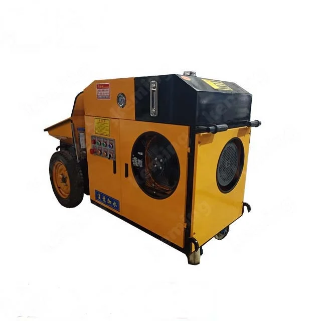 Tunnel Subway Project Used KMB Model Electric/Diesel Concrete Pump with Good Quality