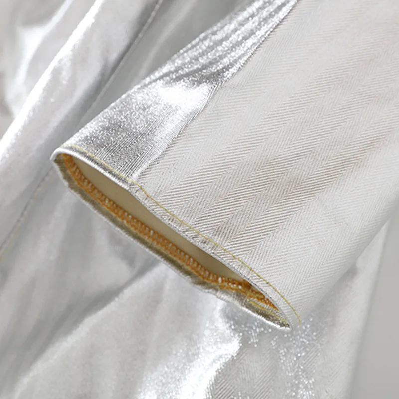 New Material Aramid Aluminized Heat Insulation Clothing 1000 Degree Aluminum Foil Protective Apron High Temperature Resistant