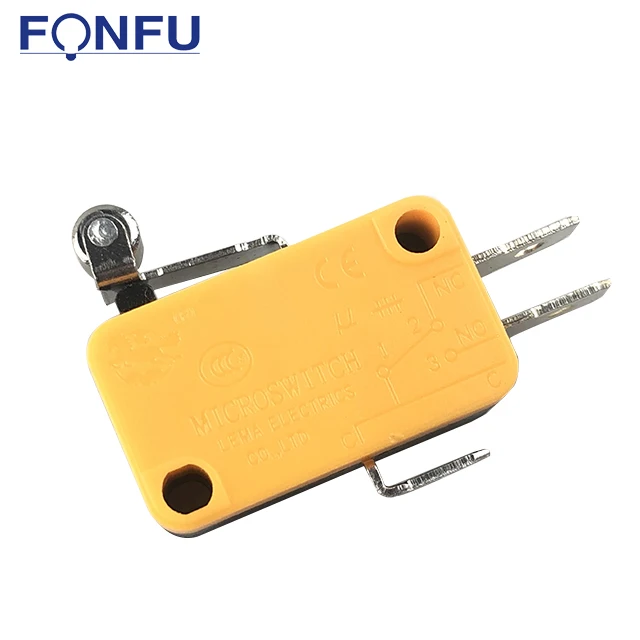 V-156-1C25 микро концевой выключатель длинные металлическая полоска рычаг микропереключатель Мгновенный Переключатель