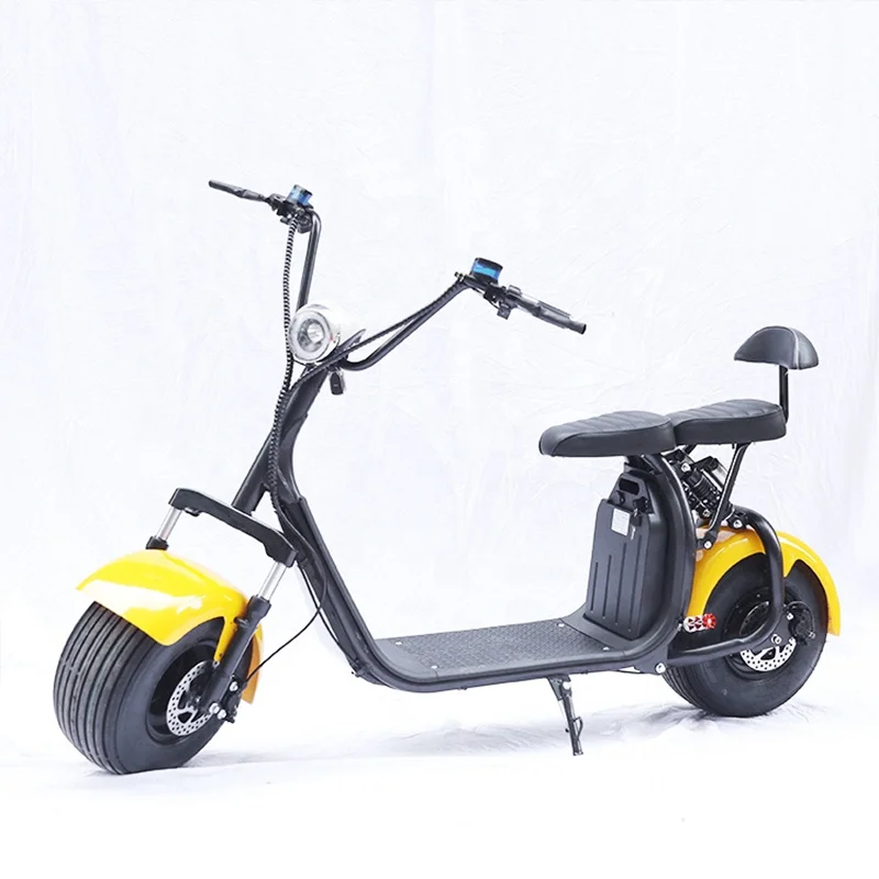 New Design 2 Wheels Citycoco 2000W With Head Light  hoover boards  5 console  electric scooter