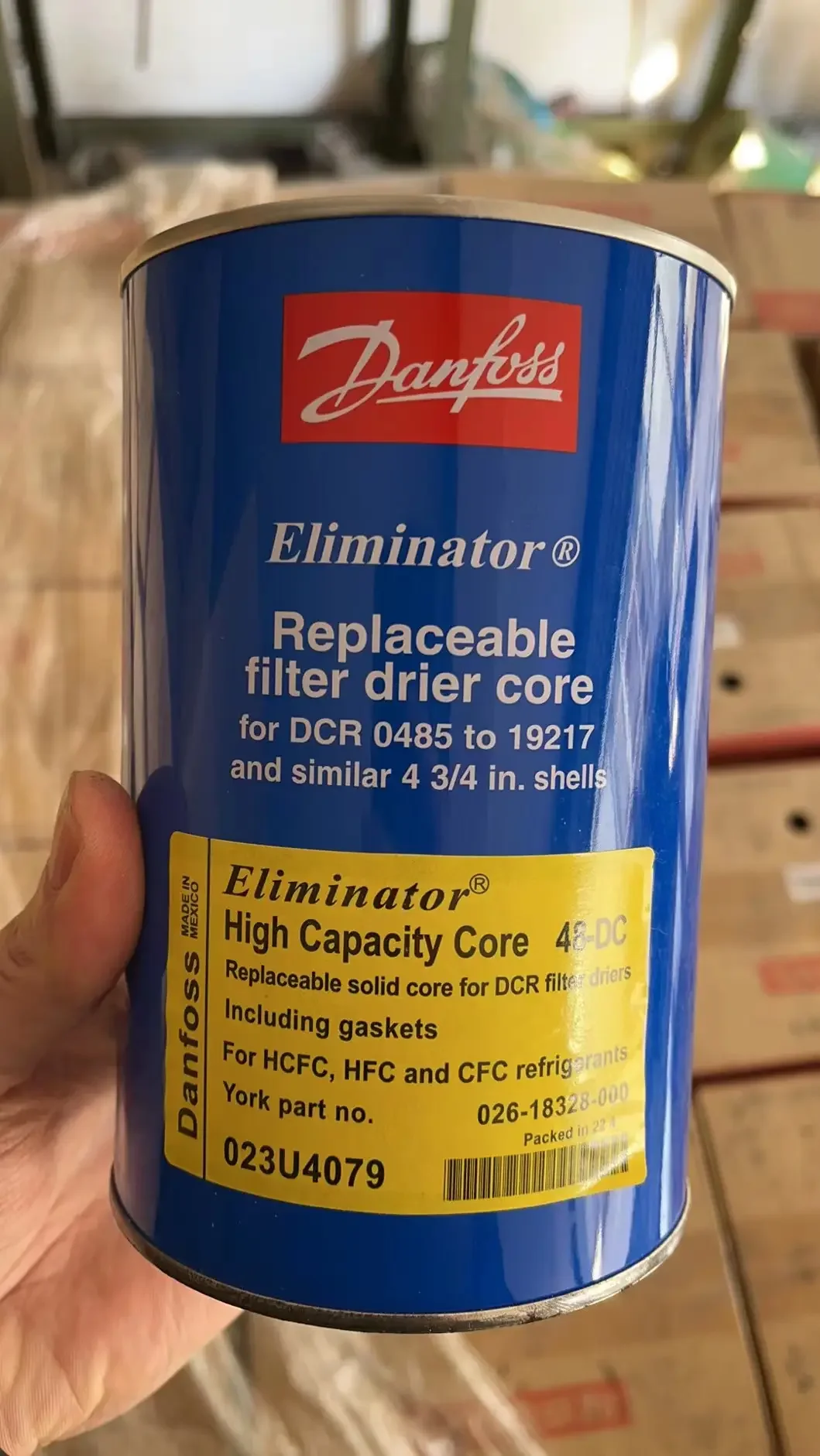 Danfoss 48-DC-48-DM Eliminator Dry Filter Cartridge D48 H48 W-48 F48 Emerson Corw Replaceable Air Conditioner Drier for Cars