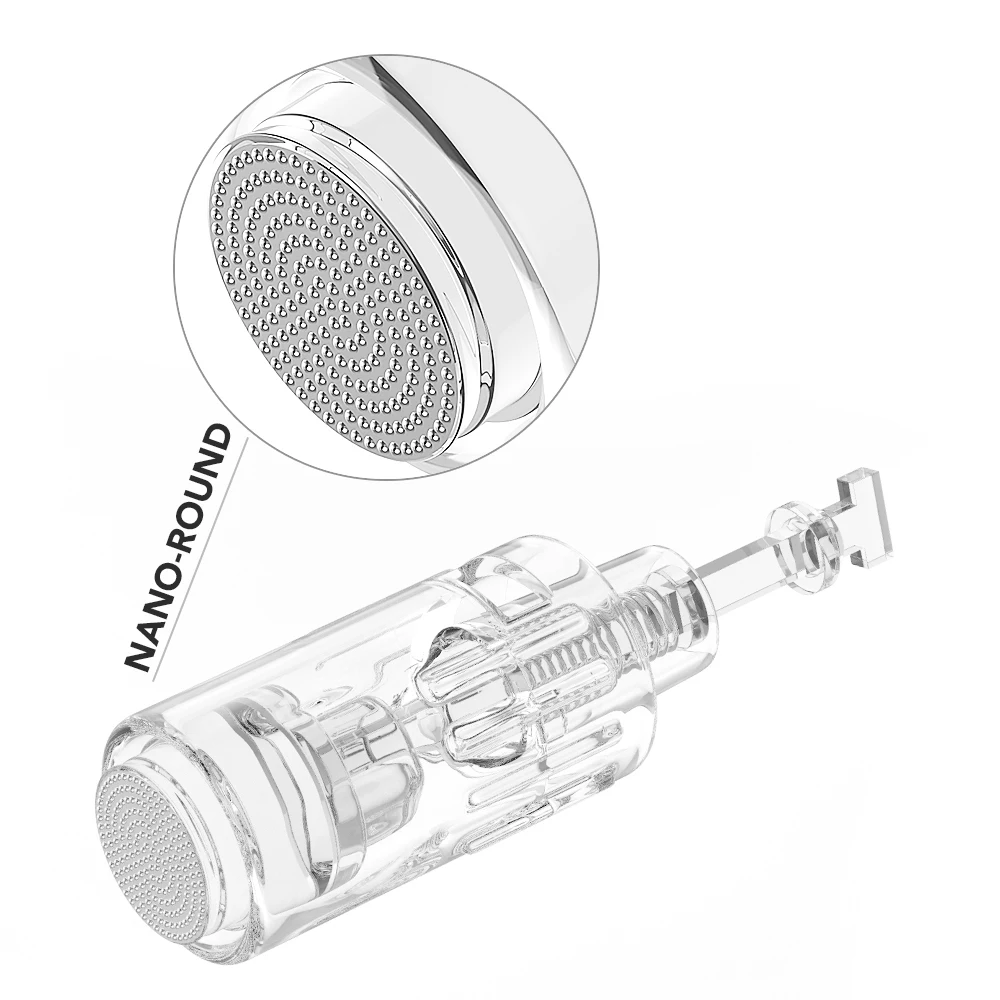 Top Microneedle 1 3 7 9 12 24 36 42 Nano 3D 5D Twist Needle Tip Cartridge Derma Pen 36 Needle Cartridge 2 Colors Adjust For Sale