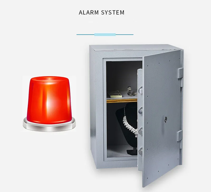 Smart fingerprint password safe Home wardrobe embedded safe fireproof commercial safety safe
