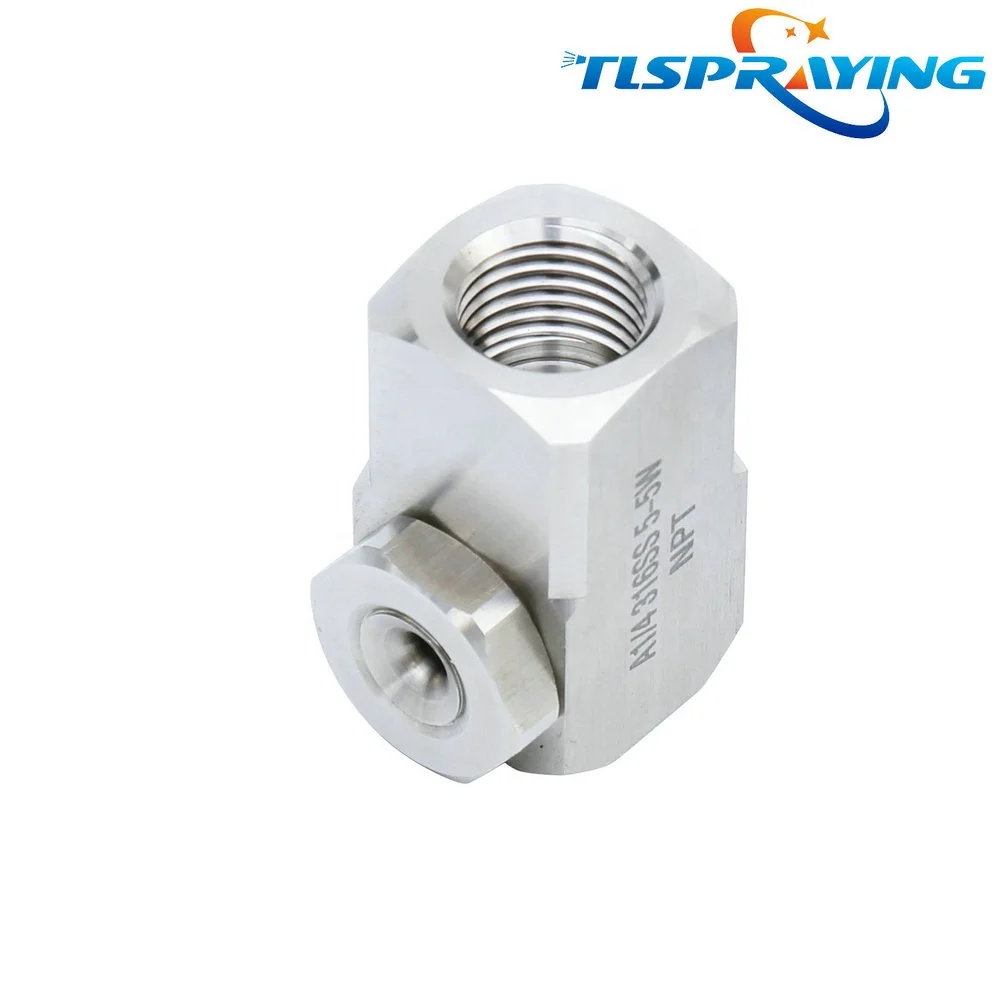 Hot sale AA series standard angle water ring-shaped hollow Female Thread jet spray cone nozzle