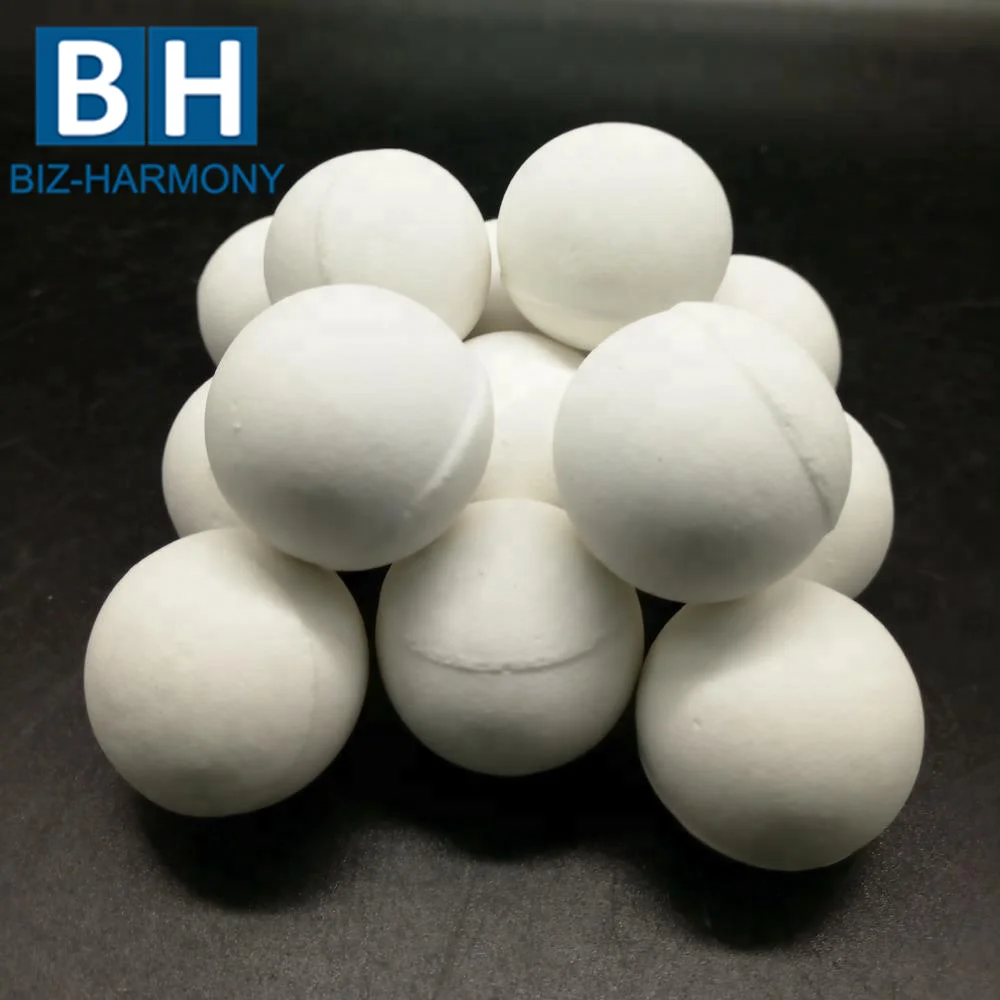 
High density 17-19% Al2O3 inert alumina ceramic ball 3mm 6mm 10mm support media grinding balls 