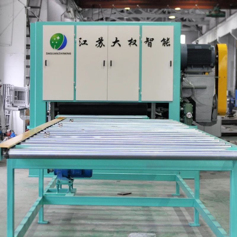 3- 8 sets Polishing drawing machine for Wood aluminum plate stainless steel material deburring