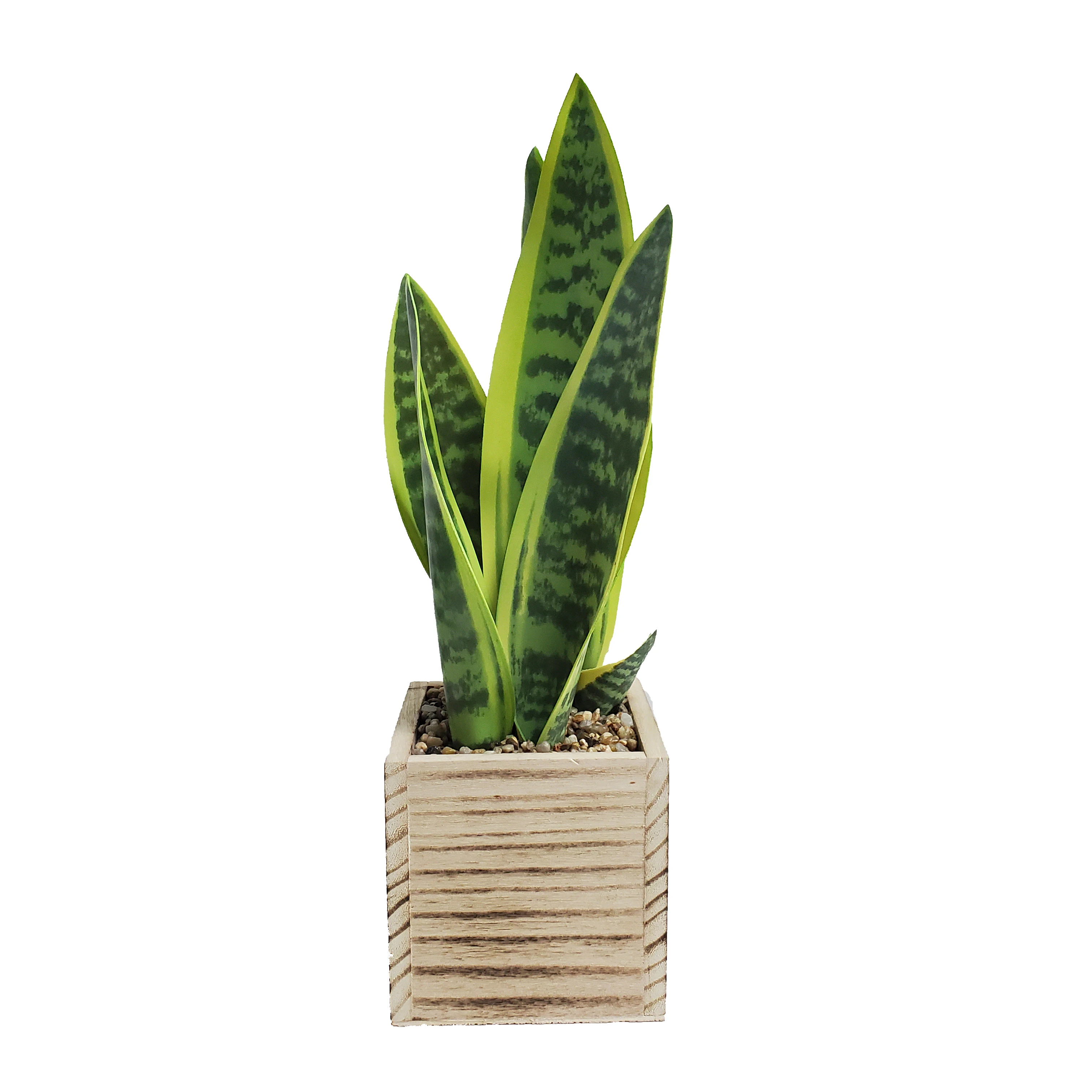 34 темно-зеленые пластиковые искусственные змеи Sansevieria дешевые декоративные растения