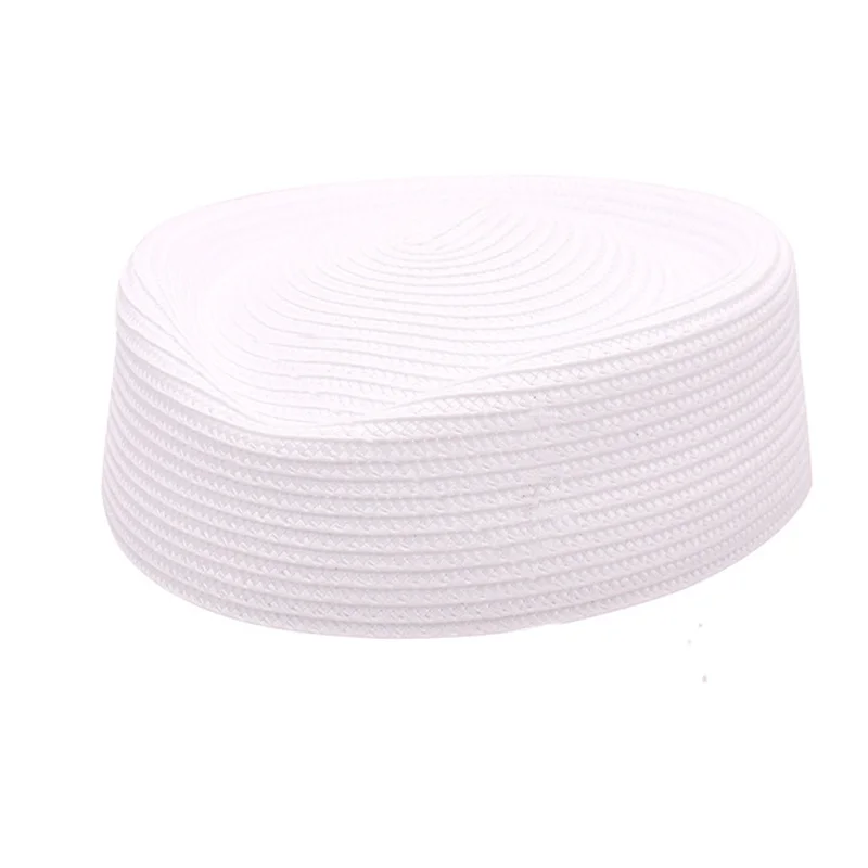 Straw Circle Pillbox Beret Hat Millinery Craft Bridal Base Diameter 18cm Fascinators Hat