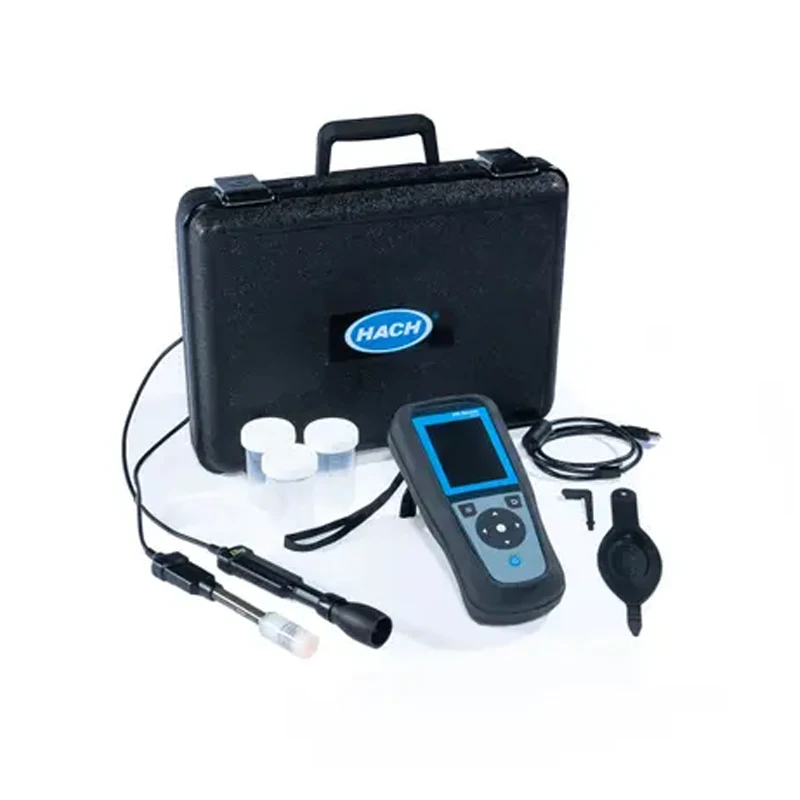 HACH HQ4200 Portable Multi-Meter with Gel pH PHC101 and Conductivity Electrode, 1 m Cables.LEV015.80.42002