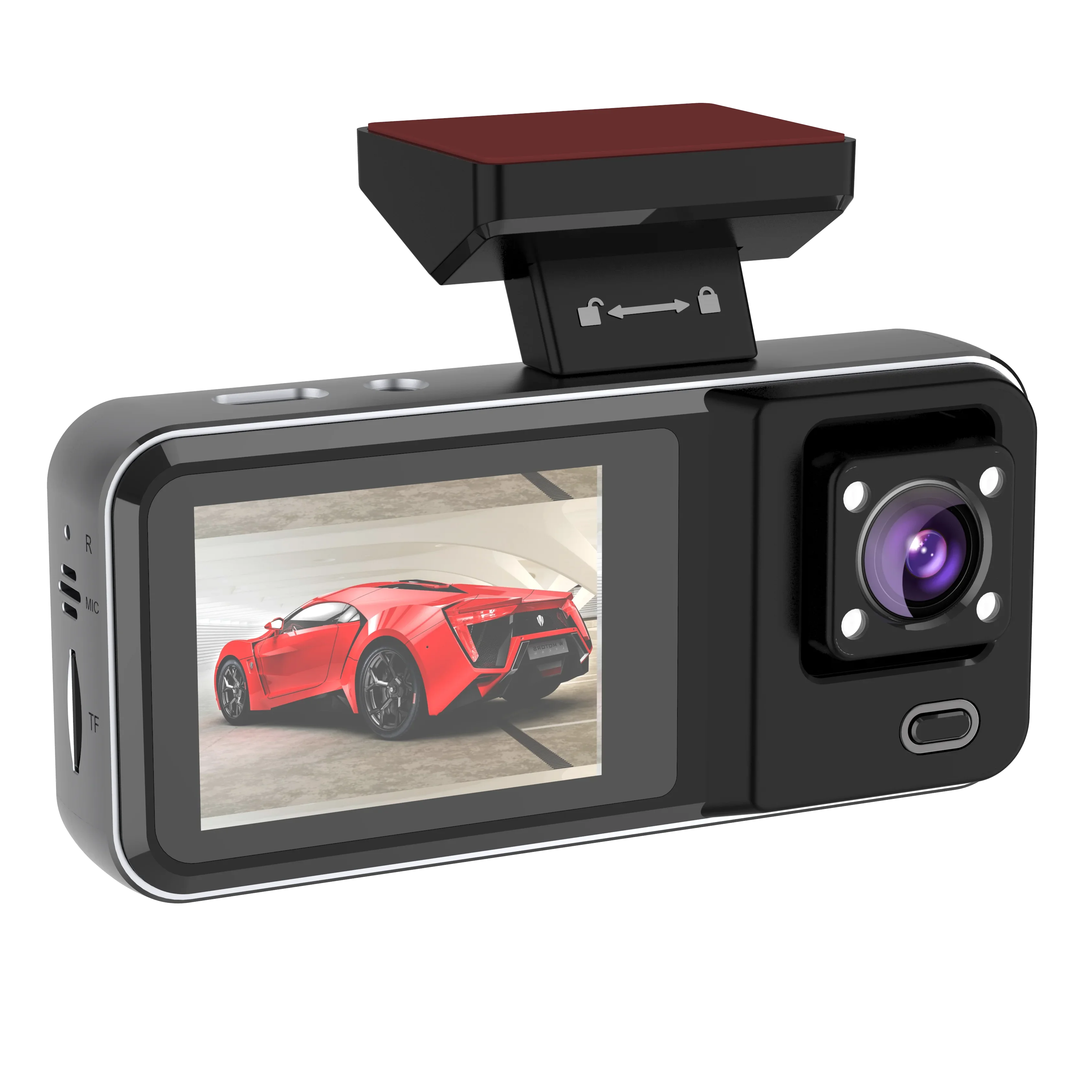 TOPU Y 3-объективная 1080p Wi-Fi камера видеорегистратор 2-дюймовый и 2 5 с Full HD двухсторонняя для передней внутренней записи