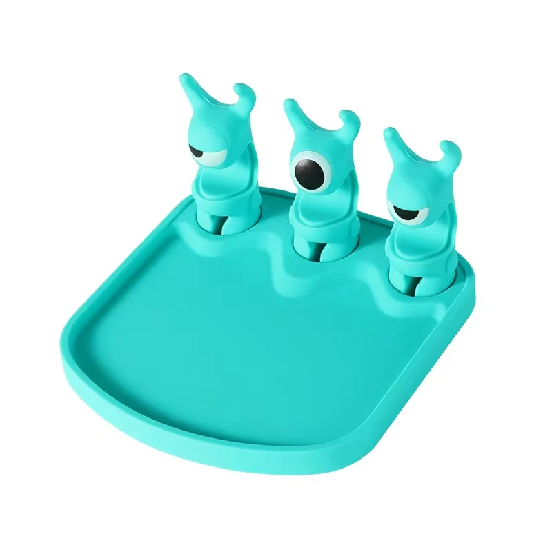 New Design Heat-Resistant BPA-Free Grill Utensil Rest & Spoon Holder for Kitchen Counter Silicone Spoon Rest with Drip Pad