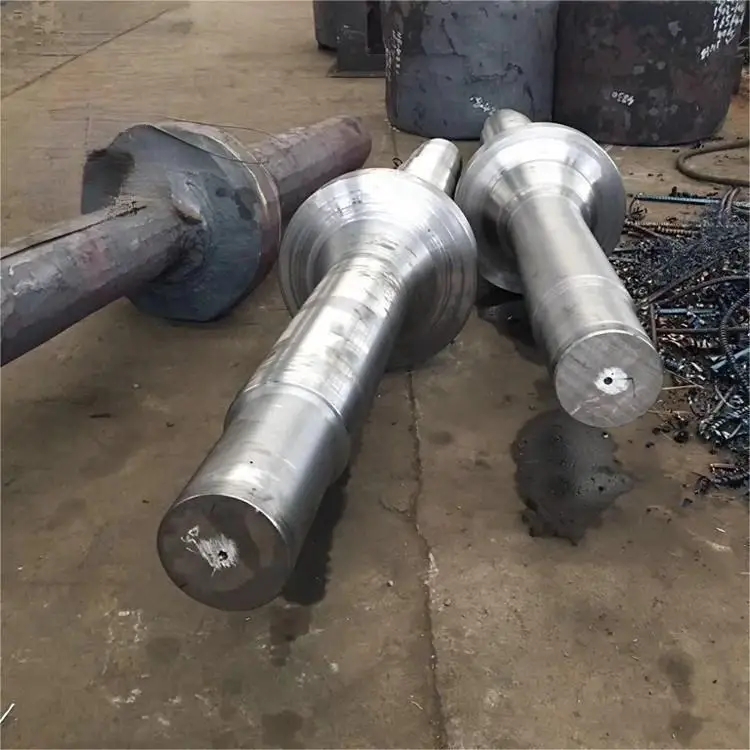 Customized low alloy structural steel shaft forgings for heavy machinery