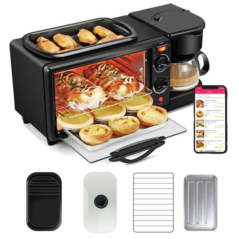 Household Multi Function Egg Cooker Toaster Sandwich Micro Onde 3 In 1 Breakfast Maker Electric Oven