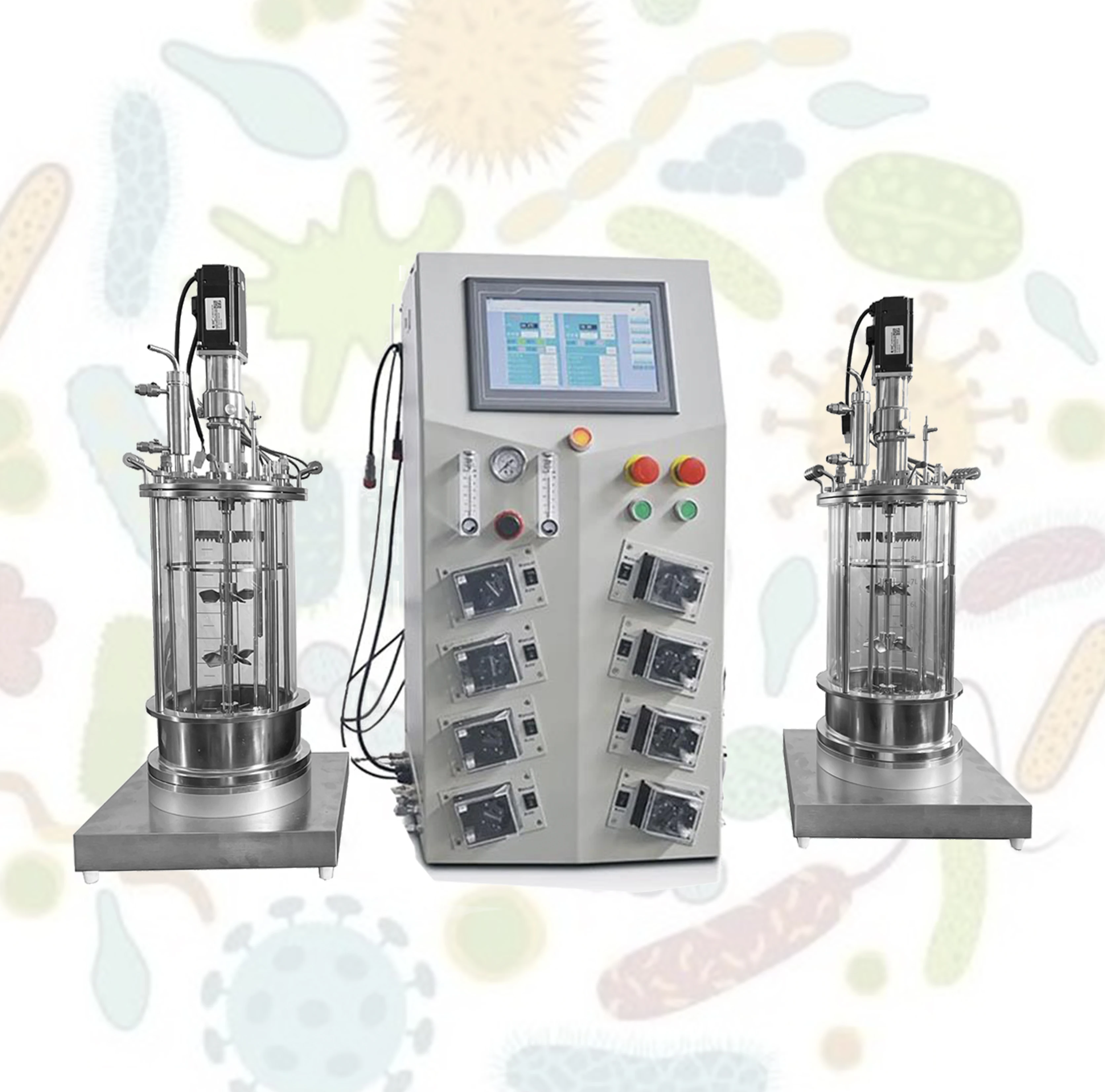 Top Quality 20 L Algae Photo Bioreactor Cell Cultivation With Cheap Prices cultivators