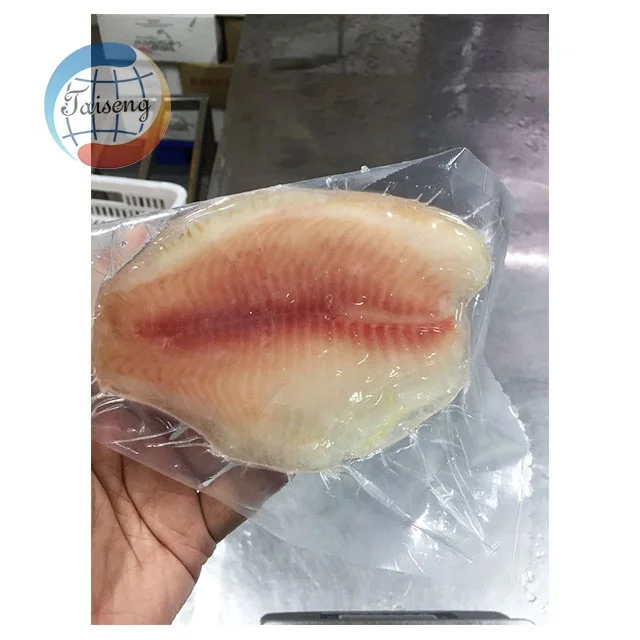 HACCP & BAP Approved IVP Frozen IQF Tilapia Fillet WIthin Skinless & Boneless Fillet CO Treated Fillet