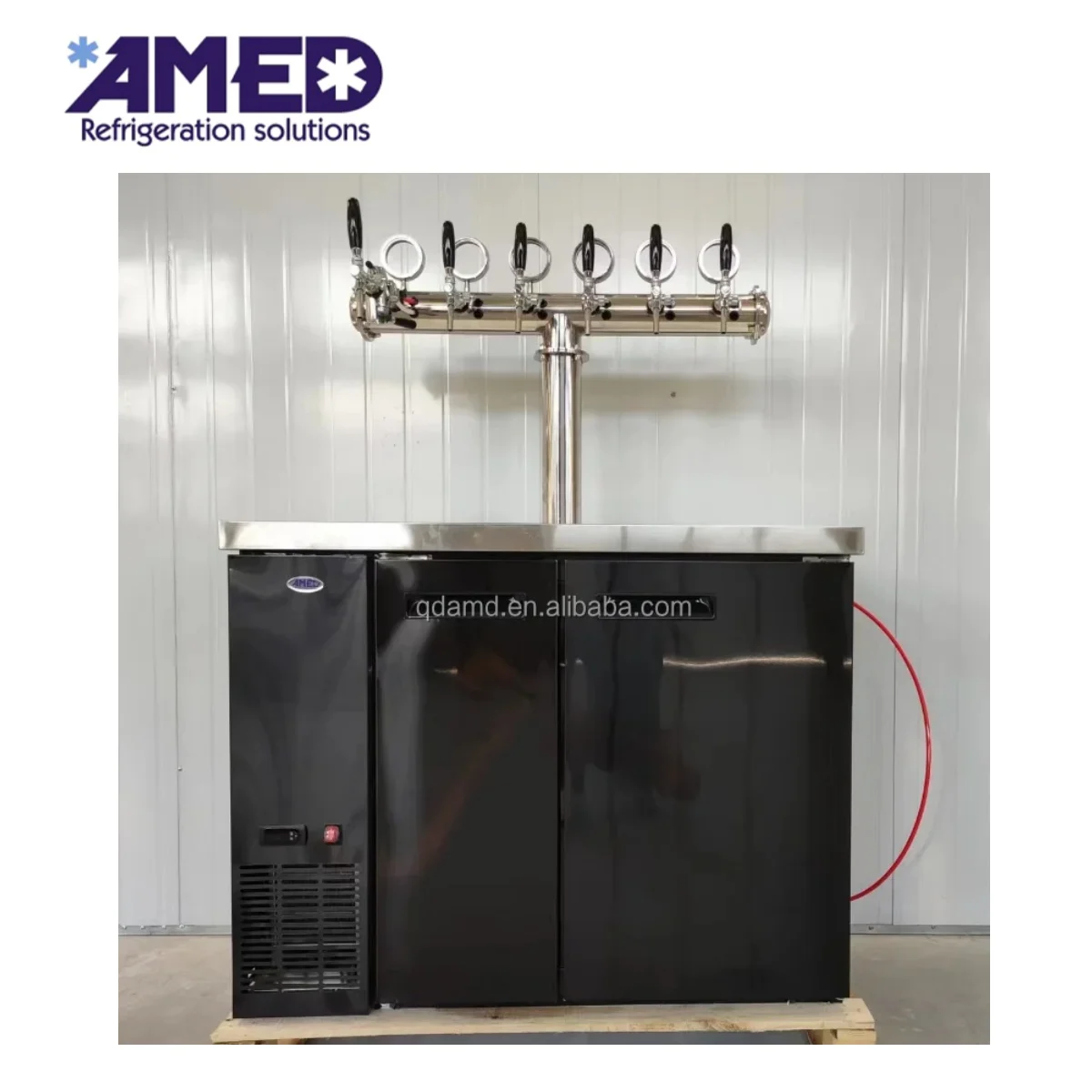 Electronic Liquor Draft Beer Machine Automatic Drink Dispensers Double Door