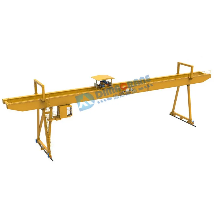 Europe style MG double girder gantry crane price supplier factory 30 ton 32t for crane outdoor workshop