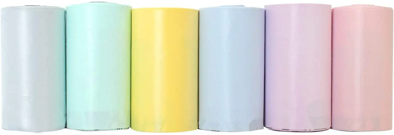 Eco Friendly 100%  Compostable Pet Dog Poop Bags Custom Printed Powerful Biodegradable For Pet Poop