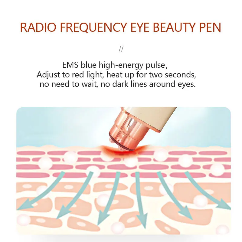 Home Use Eye Beauty Device EMS RF Machine Eye Massage Equipment