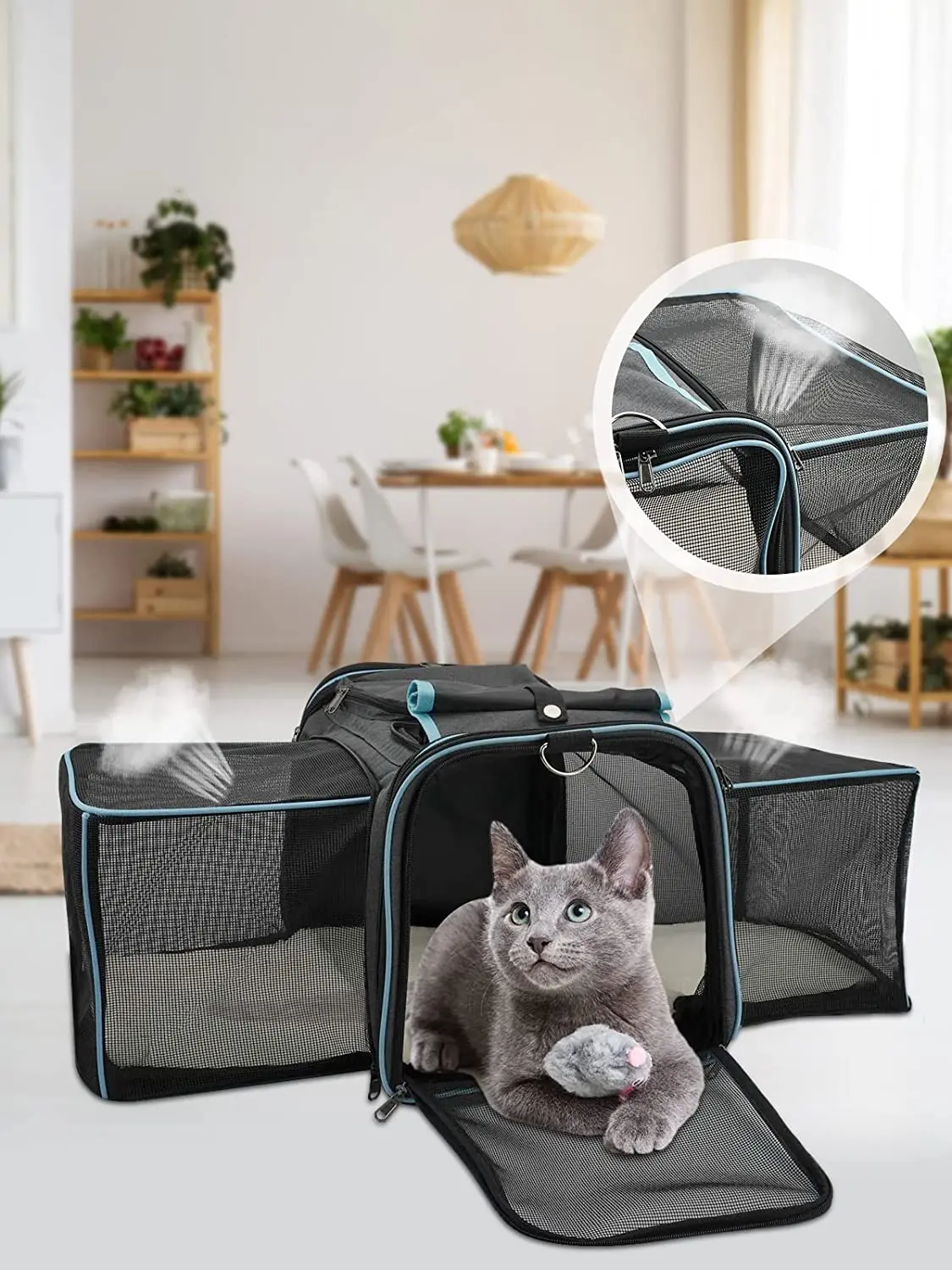 JW PET rolling travel airline approved dog carrier,pet carrier with wheels,rolling pet carrier  outdoor