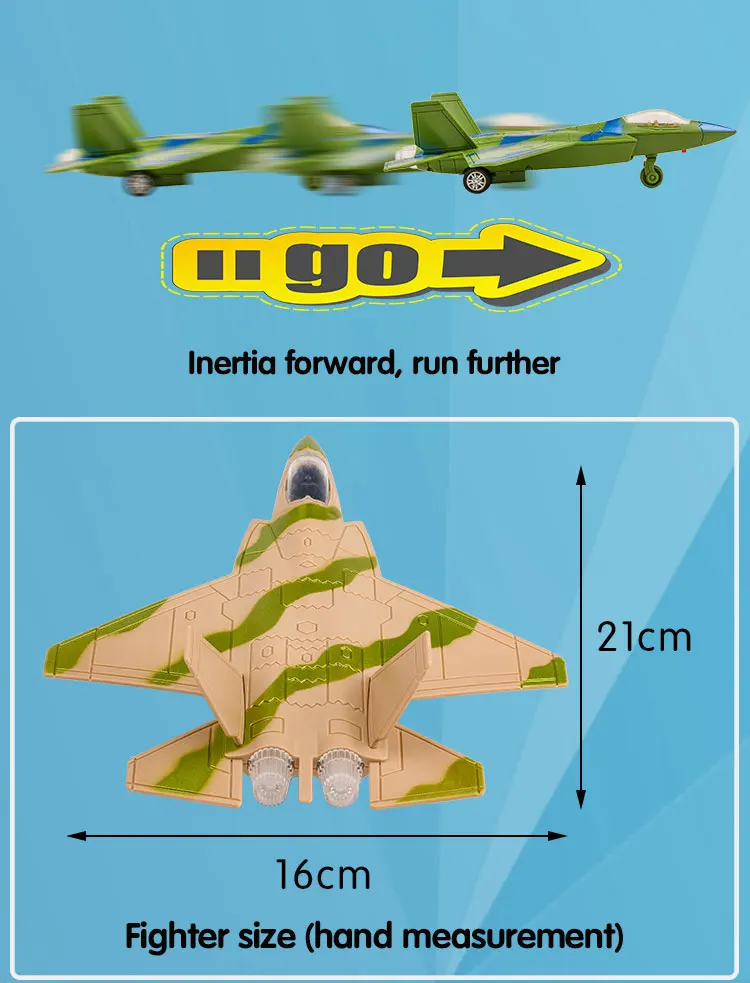 inertial toy aircraft combat plane toys baby car with music light educational toys for kids