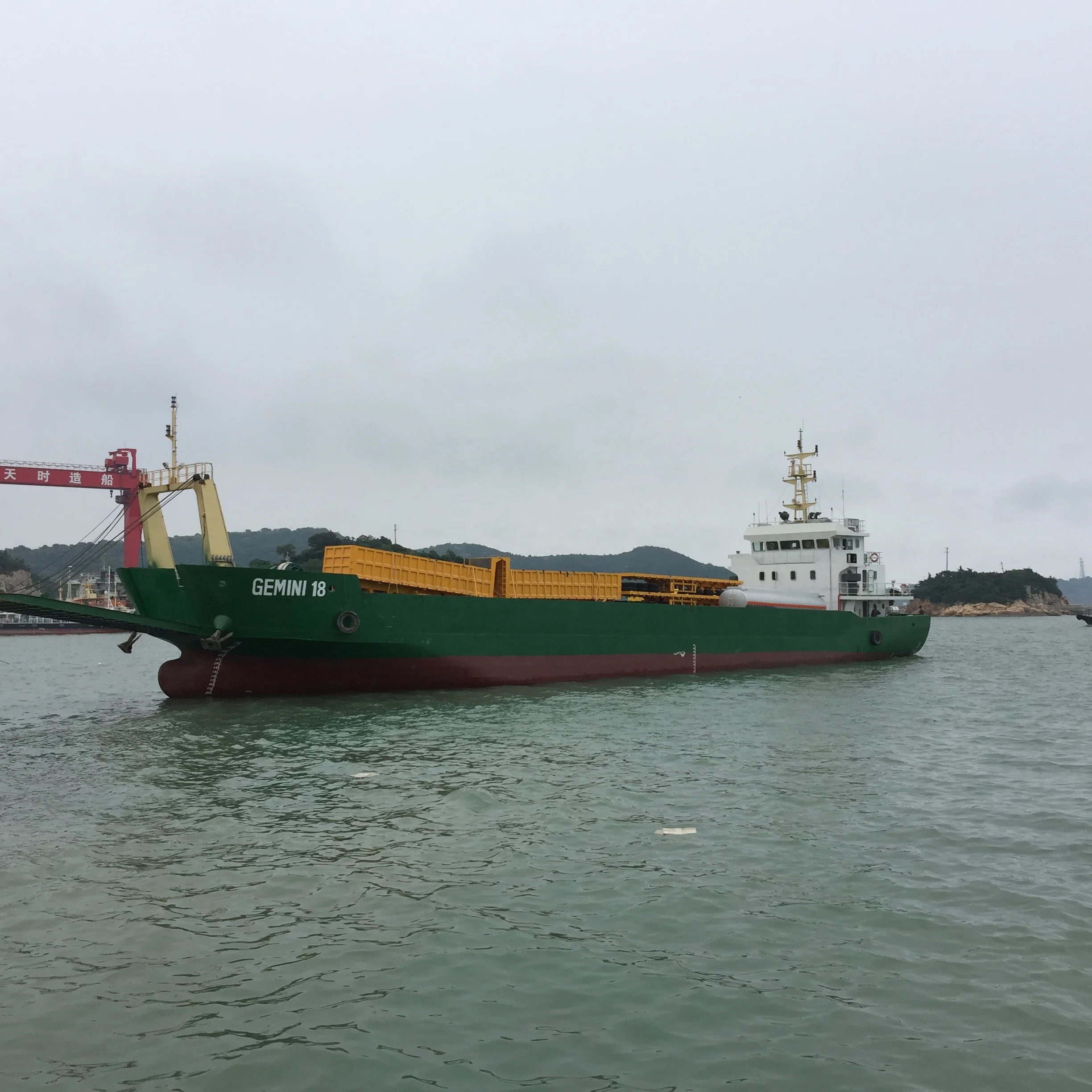 1007DWT newbulding шасси LCT для продажи